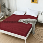 Quilted Waterproof Mattress Covers Mehroon