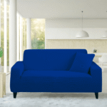 Premium Stretchable Fitted Sofa Cover – Royal Blue