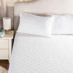 Premium Quilted Waterproof Mattress Protector – White