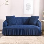 Persian Sofa Cover- Navy Blue