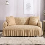 Persian Sofa Cover- Golden