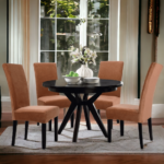 Fitted Copper Dining Chair Cover