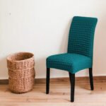 Premium Waffle Texture Chair Cover – Zink